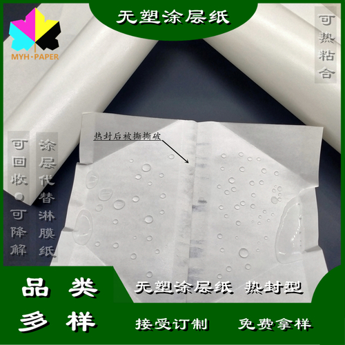 无塑涂层纸
